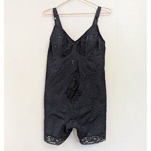 Rago Body Briefer Lace  Sculpting Girdle Compression Shapewear Bodysuit